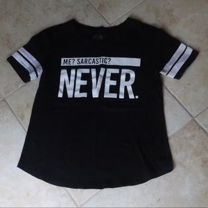 Me? Sarcastic? Never